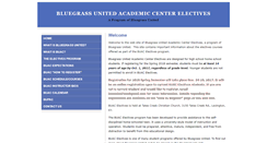Desktop Screenshot of buacelectives.com